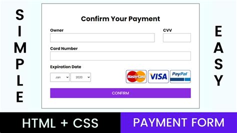 One Page Pay.